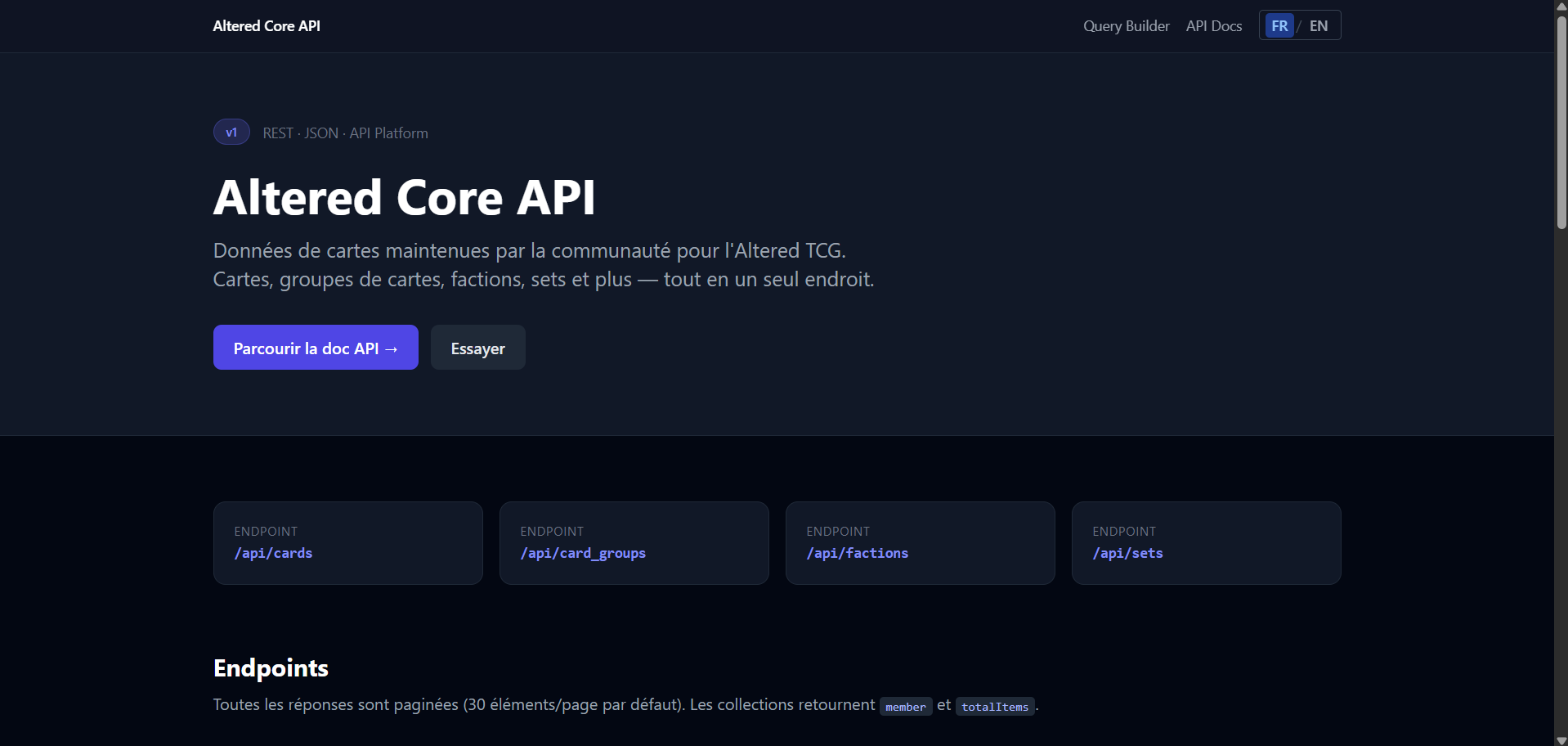 Cards API