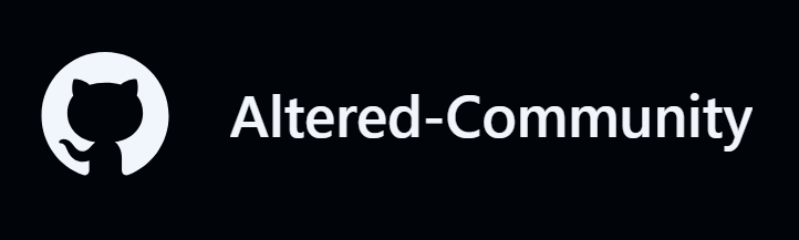 Altered-Community GitHub