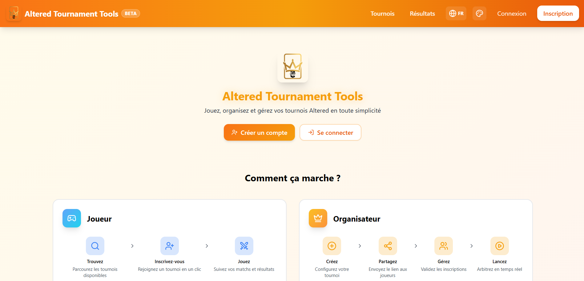 Altered Tournament Tools